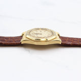 Audemars Piguet - Pre-owned Yellow Gold Royal Oak Mini 28mm White Dial 66800BA