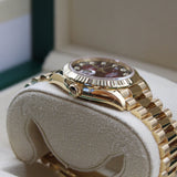 Rolex - Unworn Datejust 31 Red Ombre Diamond Dial Presidential Bracelet 278278