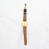 Audemars Piguet - Pre-owned Yellow Gold Royal Oak Mini 28mm White Dial 66800BA