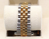 Rolex - Pre-owned Two Tone Yellow Gold Datejust 41 Champagne Diamond Dial Jubilee Bracelet 126333