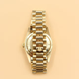 Rolex - Pre-owned Yellow Gold Day-Date 36 Champagne Diamond Dial 18238