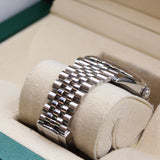 Rolex - Pre-owned Stainless Steel Datejust 41 Mother of Pearl Diamond Dial 126334