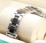 Rolex - Pre-owned Stainless Steel Lady-Datejust 28mm Dark Grey Roman Dial Oyster Bracelet 279174