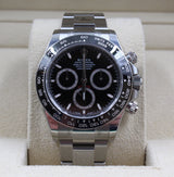 Rolex - Unworn Daytona Black Dial 126500LN