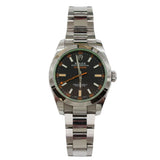 Rolex - Pre-owned Stainless Steel Milgauss 40mm Black Dial 116400GV
