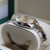 Rolex - Unworn Two Tone Yellow Gold Datejust 31 Champagne Index Dial Oyster Bracelet 278273