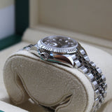 Rolex - Unworn Stainless Steel Lady-Datejust 28mm Grey Diamond Dial Jubilee Bracelet 279174