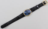 Patek Philippe - Pre-owned Yellow Gold Golden Ellipse Blue Dial 3848J