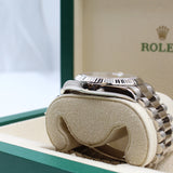Rolex - Pre-owned White Gold Day-Date 41 Silver Diamond Dial 218239