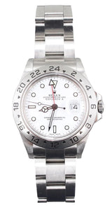 Rolex - Pre-owned Explorer II "Polar" 40mm White Dial 16570