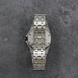 Audemars Piguet - Pre-owned Stainless Steel Royal Oak Offshore Limited Edition 30mm Blue Dial 79290ST