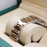 Rolex - Pre-owned Two Tone Rose Gold Datejust 36 Silver Motif Dial 126231