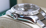 Rolex - Unworn Datejust 36 Black Wimbledon Dial Oyster Bracelet 126234