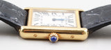Cartier - Pre-owned Yellow Gold Tank Solo Small 24 x 31mm W5200002