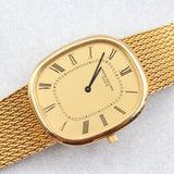 Patek Philippe - Pre-owned Yellow Gold Ellipse Champagne Roman Dial 3605