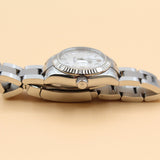 Rolex - Pre-owned Lady-Datejust 26mm Mother of Pearl Diamond Dial Oyster Bracelet 179174