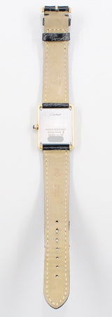 Cartier - Pre-owned Yellow Gold Tank Solo Small 24 x 31mm W1018755