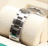 Rolex - Pre-owned Stainless Steel Lady-Datejust 28mm Dark Grey Roman Dial Oyster Bracelet 279174