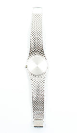 Audemars Piguet - Pre-owned White Gold Cobra Vintage AP 35mm Silver Diamond Dial 5403