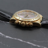 Rolex - Pre-owned Yellow Gold Daytona 40mm Tahitian Mother of Pearl Roman Dial 116518