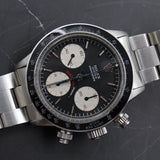 Rolex - Pre-owned Stainless Steel Daytona 40mm "Big Red" Black Dial 6263