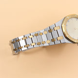 Audemars Piguet - Pre-owned Two Tone Yellow Gold Royal Oak 33mm Gold Diamond Dial 56303SA