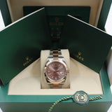 Rolex - Pre-owned Two Tone Rose Gold Datejust 41 Sundust Dial Oyster Bracelet 126301