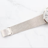 Audemars Piguet - Pre-owned White Gold Vintage Dress Watch 33mm Silver Dial 5266