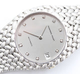 Audemars Piguet - Pre-owned White Gold Cobra Vintage AP 35mm Silver Diamond Dial 5403