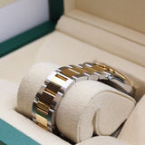 Rolex - Pre-owned Two Tone Yellow Gold Datejust 36 Champagne Index Dial 126203