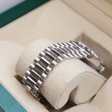 Rolex - Unworn Day-Date 36 Platinum Mother of Pearl Diamond Dial 128396TBR
