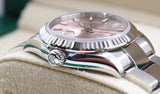 Rolex - Unworn Datejust 31 Pink Index Dial Oyster Bracelet 278274