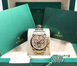 Rolex - Pre-owned Two Tone Yellow Gold Daytona Champagne Dial 126503