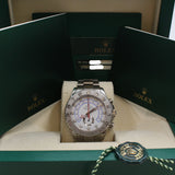 Rolex - Pre-owned White Gold Yacht-Master II 44mm White Dial 116689