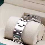 Rolex - Pre-owned Stainless Steel Oyster Perpetual 31mm  Silver Dial blue "Celebration" 277200