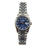 Rolex - Pre-owned Datejust 36 Blue Diamond Motif Jubilee 126234