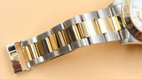 Rolex - Pre-owned Two Tone Yellow Gold Daytona Zenith White Dial 16523