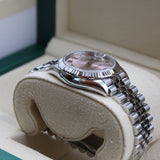 Rolex - Unworn Datejust 31 Pink Roman Dial Jubilee Bracelet 278274