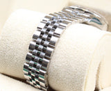 Rolex - Pre-owned Stainless Steel Lady-Datejust 28mm Dark Grey Index Dial Jubilee Bracelet 279174