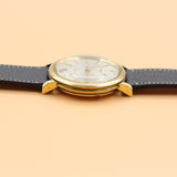 Patek Philippe - Pre-owned Yellow Gold Calatrava 34mm Silver Dial 3440