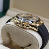 Rolex - Pre-owned Yellow Gold Daytona Champagne "Pikachu" Dial Oysterflex 126518LN