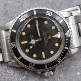 Rolex - Pre-owned Submariner (No Date) "Bart Simpson" Tropical Dial 5513