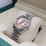 Rolex - Unworn Stainless Steel Datejust 31 Pink Diamond VI Dial 278274