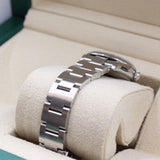Rolex - Pre-owned Stainless Steel Oyster Perpetual 31mm  Silver Dial blue "Celebration" 277200