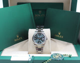 Rolex - Unworn Datejust 31 Green Index Dial Oyster Bracelet 278240