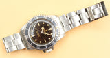 Rolex - Pre-owned Submariner Gilt Chapter Ring Exclamation Black Dial 5512