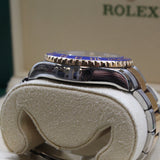 Rolex - Pre-owned Two Tone Rose Gold Yacht-Master II 44mm White Dial Mercedes Hands 116681