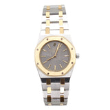 Audemars Piguet - Pre-owned Two Tone Yellow Gold Royal Oak 33mm Grey Dial 56143SA