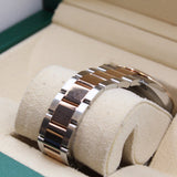 Rolex - Pre-owned Two Tone Rose Gold Datejust 41 Sundust Dial Oyster Bracelet 126301