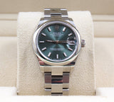 Rolex - Unworn Datejust 31 Green Index Dial Oyster Bracelet 278240